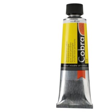 Cobra Artist Watervermengbare olieverf 150ml – 254 Permanent Citroengeel (S2)