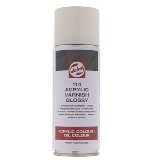 Talens acrylvernis 114 glanzend spuitbus
