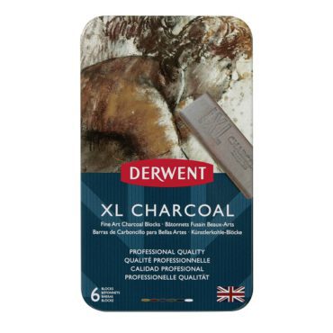 Derwent XL Charcoal - 6 blocks