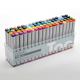 Copic marker - SET A 72 kleuren