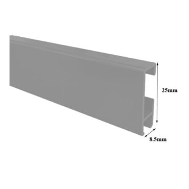 Ophangsysteem Cliprail - 200cm ALUMINIUM