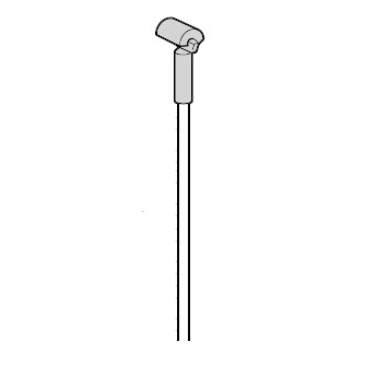 Ophangstang 3mm met COBRA