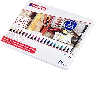 Edding 1300 Color pen - SET 20 kleuren