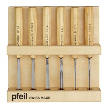 Pfeil Professionele gutsen - basisset 6-delig