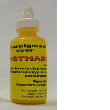 Kleurpigment voor kunsthars 20ml - GEEL