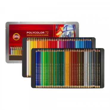 Koh I Noor Polycolor Artist Kleurpotloden - SET 72 Algemeen