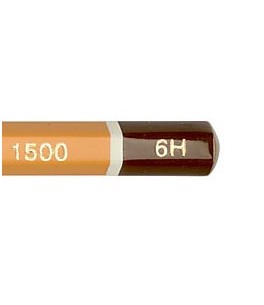 Koh-I-Noor Grafietpotlood PER 12 - 6H