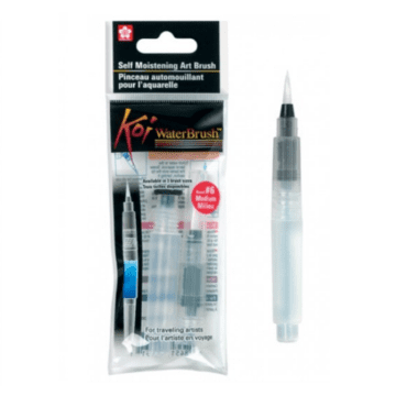 koi water brush pen medium