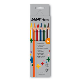 Lamy 4Plus kleurpotloden set - 6 stuks karton