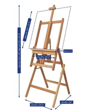 Staat Factuur radioactiviteit Schildersezels Mabef - Arts and Crafts Holland