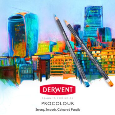 Derwent Procolour Kleurpotloden - set 12 kleuren