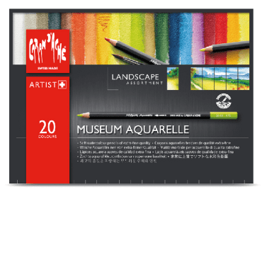 Caran d Ache Museum Aquarelle - SET 20 Landschap