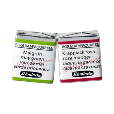 Schmincke Horadam aquarel - halve napjes