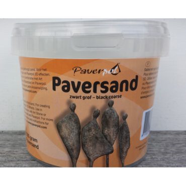 Paverpol Paversand Zwart/grof 1000gram