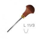 Pfeil Lino/Houtsnij palmguts - L 11/3