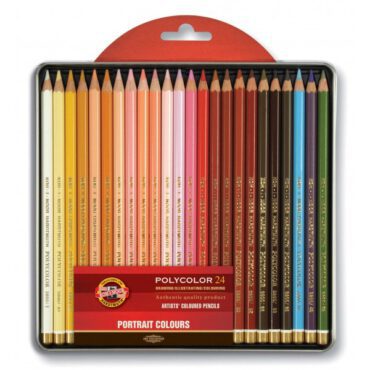 Koh I Noor Polycolor Artist Kleurpotloden - SET 24 Portret