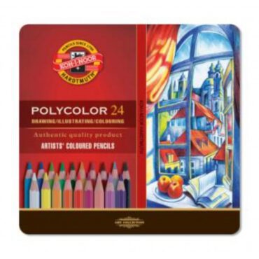 Koh I Noor Polycolor Artist Kleurpotloden - SET 24 Algemeen