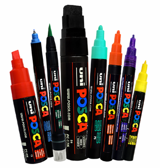 Posca markers