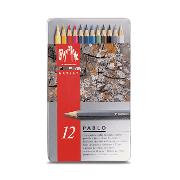 Caran d'Ache Pablo kleurpotlood - SET 12