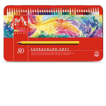 Caran d'Ache Supracolor aquarelpotlood - SET 80