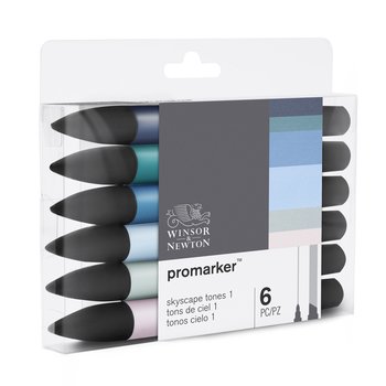 W&N Promarker - SET 6 Skyscape Tones