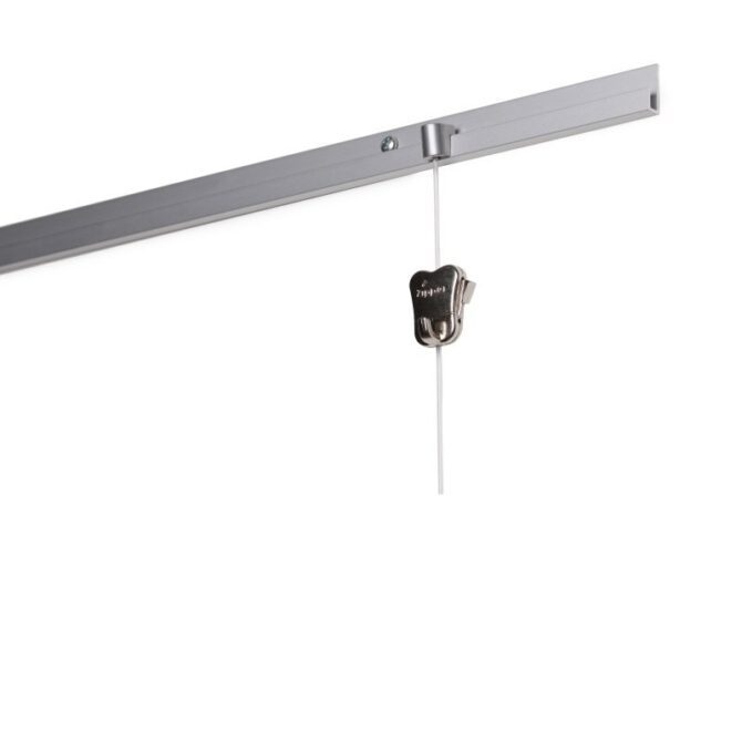 Ophangsysteem J-Rail - 200cm ALUMINIUM