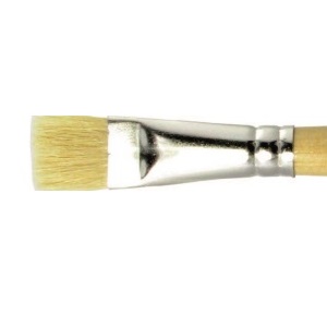Varkenshaar penseel PLAT - serie 675