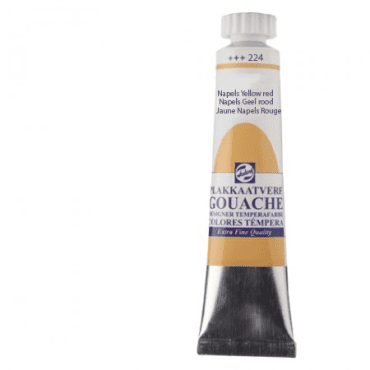 Talens Gouache Extra Fijn 20ml - 224 Napelsgeel Rood