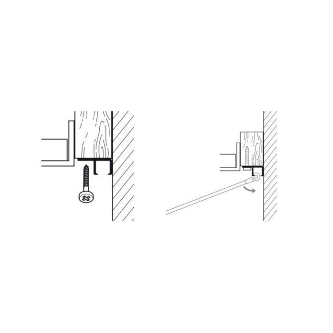 Ophangsysteem U-Rail