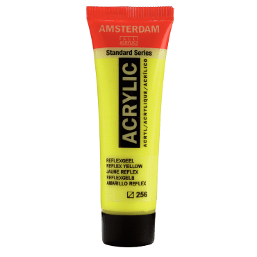 Amsterdam Standard acryl 256 Reflexgeel - tube 20ml