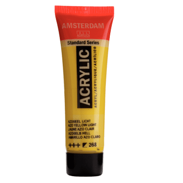 Amsterdam Standard acryl 268 Azogeel licht - tube 20ml