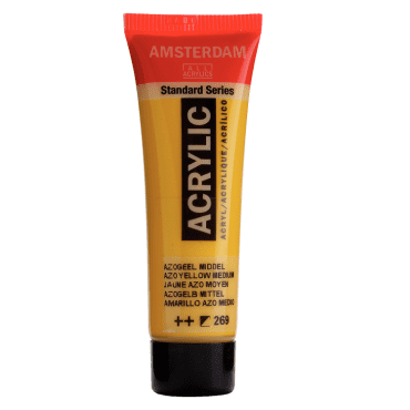 Amsterdam Standard acryl 269 Azogeel midden - tube 20ml