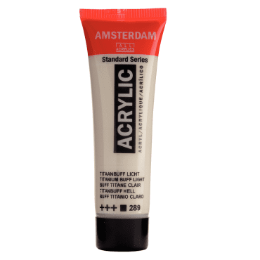 Amsterdam Standard acryl 289 Titaanbuff licht