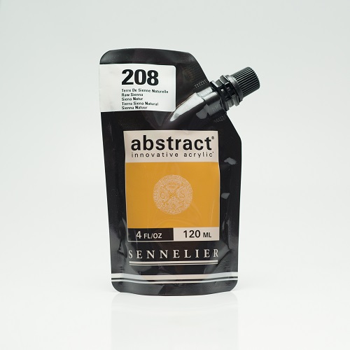 Abstract Acrylverf Sennelier – 120ml 208 Sienna Naturel