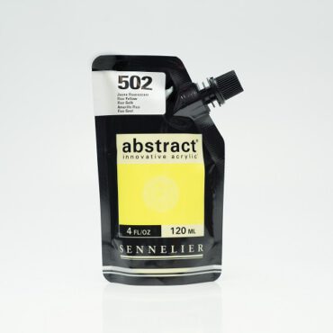 Abstract Acrylverf Sennelier – 120ml 502 Fluorescent Geel