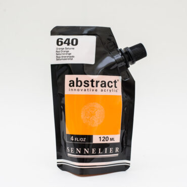 Abstract Acrylverf Sennelier – 120ml 640 Saturnus Oranje