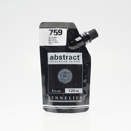 Abstract Acrylverf Sennelier – 120ml 759 Marszwart