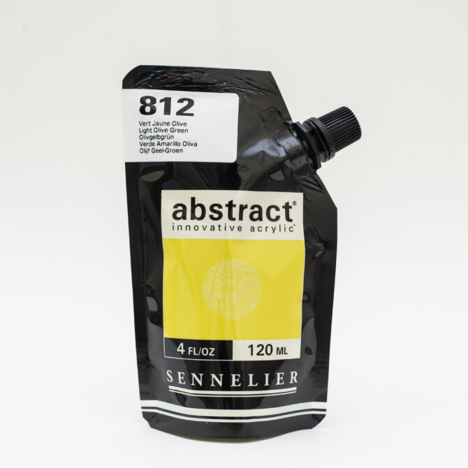 Abstract Acrylverf Sennelier – 120ml 812 Olijf Geel-groen
