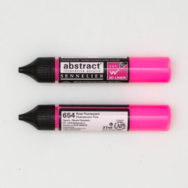 Abstract Acrylverf Sennelier - 3D Liner 654 Fluorescent Rose