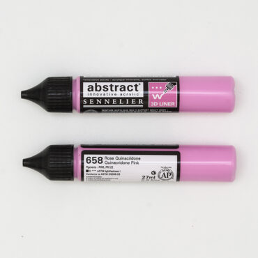 Abstract Acrylverf Sennelier - 3D Liner 658 Quinacridone Rose