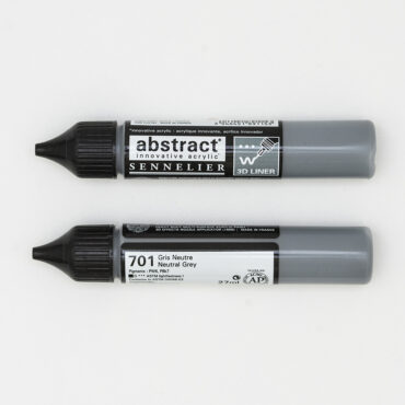 Abstract Acrylverf Sennelier - 3D Liner 701 Neutraal Grijs