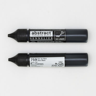 Abstract Acrylverf Sennelier - 3D Liner 759 Marszwart