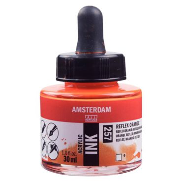 Amsterdam acryl Inkt 30ml 257 reflexoranje