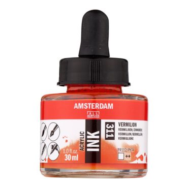 Amsterdam acryl Inkt 30ml 311 vermiljoen