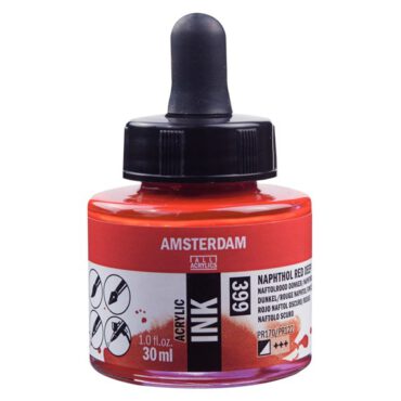 Amsterdam acryl Inkt 30ml 399 naftolrood donker