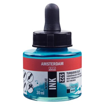 Amsterdam acryl Inkt 30ml 522 turkooisblauw