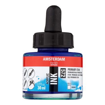 Amsterdam acryl Inkt 30ml 572 primair cyaan