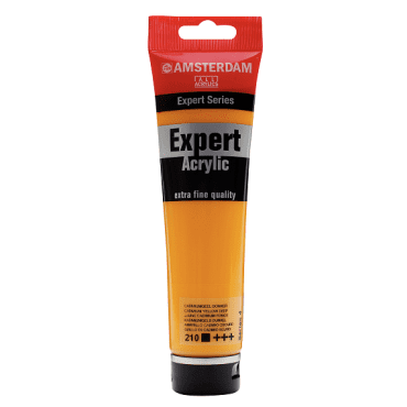 Amsterdam Expert acryl 150ml - 210 Cadmiumgeel Donker (S4)