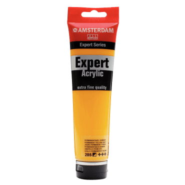 Amsterdam Expert acryl 150ml - 285 Permanentgeel Donker (S3)