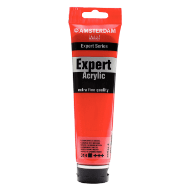 Amsterdam Expert acryl 150ml - 314 Cadmiumrood Middel (S4)